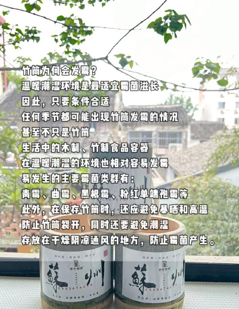 竹筒去霉处理与防霉技巧全解析