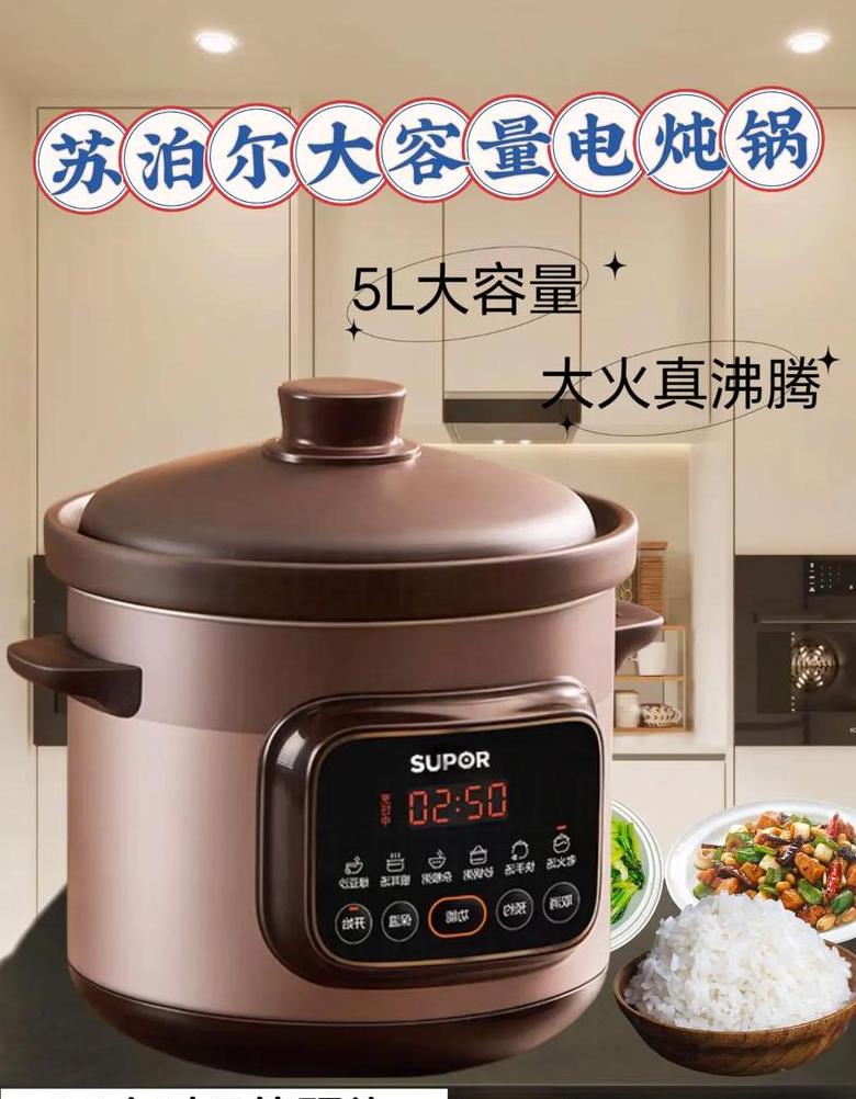 苏泊尔电炖锅炖煮时间指南